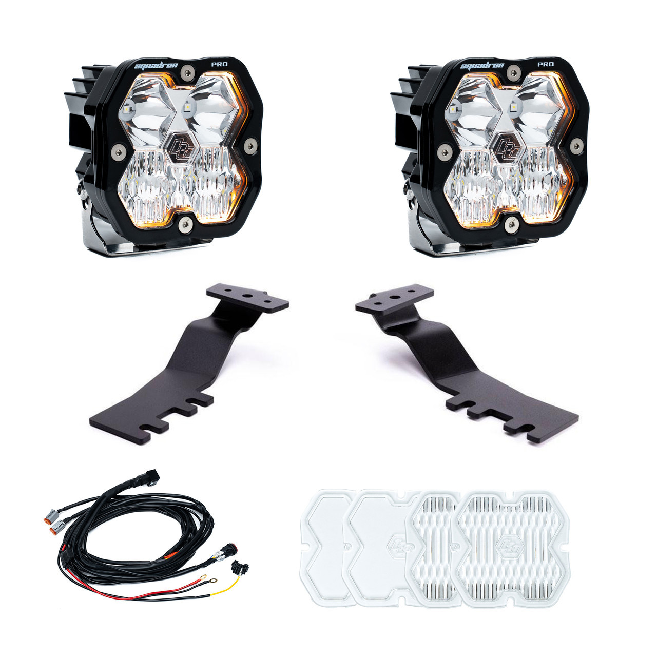 Baja Designs Squadron Pro A-Pillar light kit for Toyota Tacoma 2024+